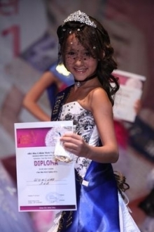 Лия Шамсина из Челнов выиграла титул 'Маленькая Мисс Вселенная 2012'